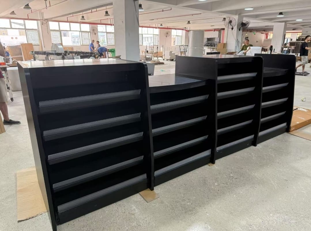 Marble Top Shop Counter (2 High Rises + 2 Low Rises)